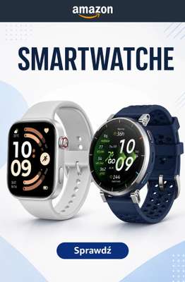 Amazon - gazetka promocyjna Smartwatche od soboty 15.08 