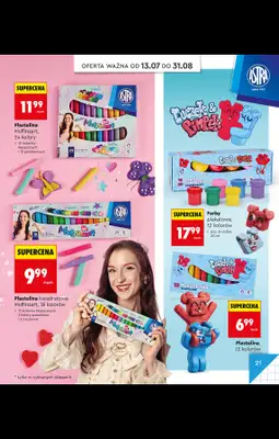 Biedronka - gazetka promocyjna Do Mojej szkoły idę od poniedziałku 06.07 do poniedziałku 31.08 - strona 25