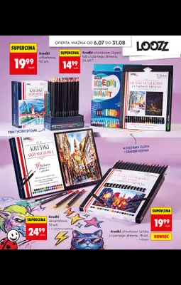 Biedronka - gazetka promocyjna Do Mojej szkoły idę od poniedziałku 06.07 do poniedziałku 31.08 - strona 16