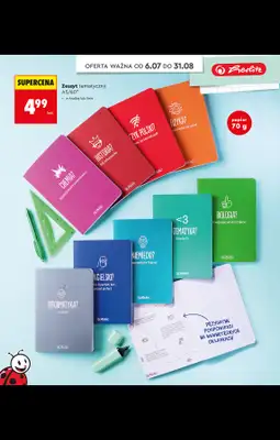 Biedronka - gazetka promocyjna Do Mojej szkoły idę od poniedziałku 06.07 do poniedziałku 31.08 - strona 18