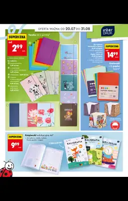 Biedronka - gazetka promocyjna Do Mojej szkoły idę od poniedziałku 20.07 do poniedziałku 31.08 - strona 78