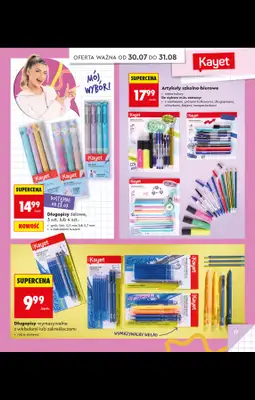 Biedronka - gazetka promocyjna Do Mojej szkoły idę od poniedziałku 20.07 do poniedziałku 31.08 - strona 21