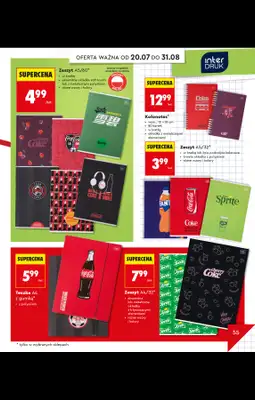 Biedronka - gazetka promocyjna Do Mojej szkoły idę od poniedziałku 20.07 do poniedziałku 31.08 - strona 59
