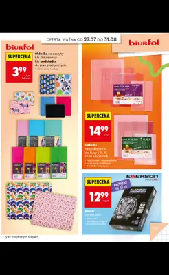 Biedronka - gazetka promocyjna Do Mojej szkoły idę od poniedziałku 20.07 do poniedziałku 31.08 - strona 81