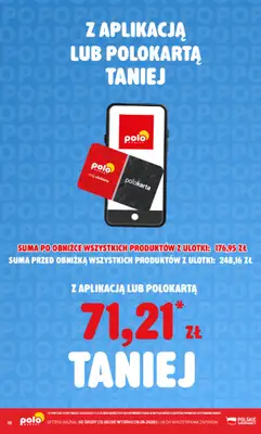 POLOmarket - gazetka promocyjna Kupuj taniej z aplikacją lub polokartą od środy 12.08 do wtorku 18.08 - strona 18