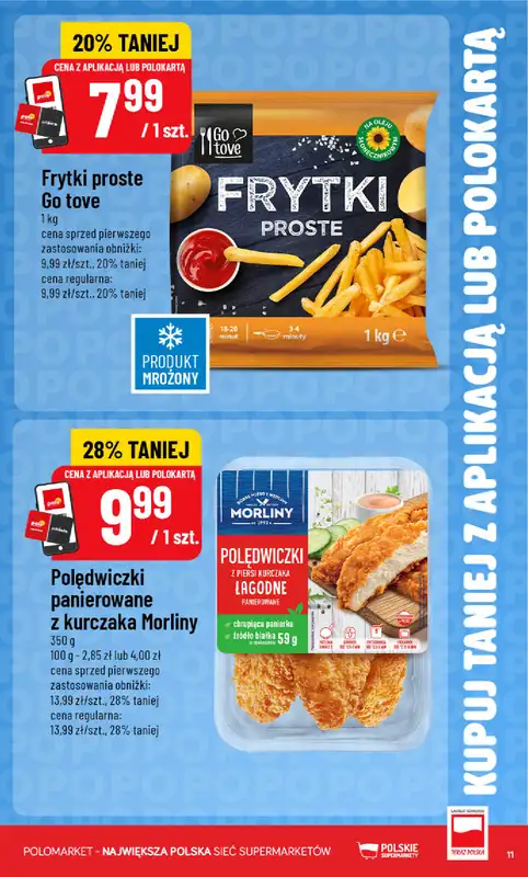 POLOmarket - gazetka promocyjna Kupuj taniej z aplikacją lub polokartą od środy 12.08 do wtorku 18.08 - strona 11