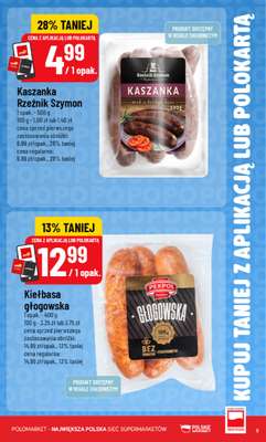 POLOmarket - gazetka promocyjna Kupuj taniej z aplikacją lub polokartą od środy 12.08 do wtorku 18.08 - strona 5