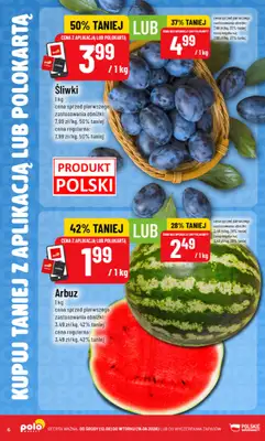 POLOmarket - gazetka promocyjna Kupuj taniej z aplikacją lub polokartą od środy 12.08 do wtorku 18.08 - strona 6