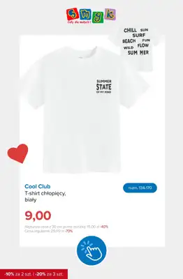 Smyk - gazetka promocyjna Ubrania i buty: -10% przy 2 szt. | -20% przy 3 szt. od czwartku 13.08 do poniedziałku 17.08 - strona 3
