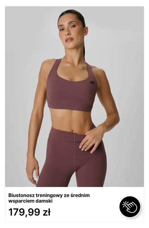 4F - gazetka promocyjna Gym sets dla niej od piątku 14.08  - strona 6