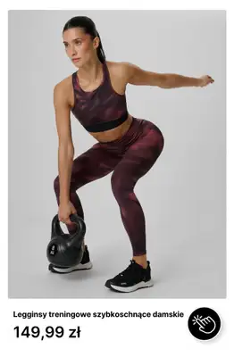 4F - gazetka promocyjna Gym sets dla niej od piątku 14.08  - strona 3