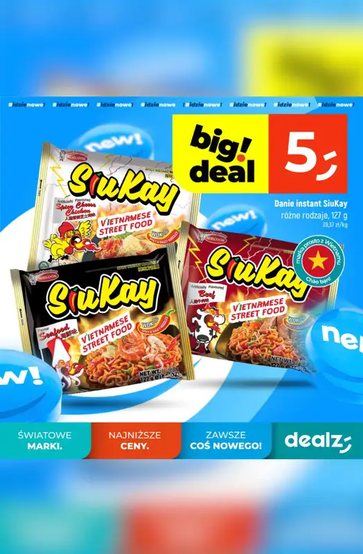 Dealz - gazetka promocyjna Odkryj nowości! od poniedziałku 17.08 do środy 19.08 - strona 6