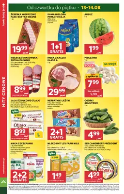 Stokrotka - gazetka promocyjna Gazetka Market od czwartku 13.08 do środy 19.08 - strona 4