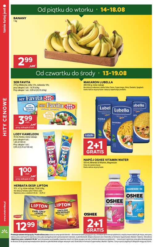 Stokrotka - gazetka promocyjna Gazetka Supermarket od czwartku 13.08 do środy 19.08 - strona 6