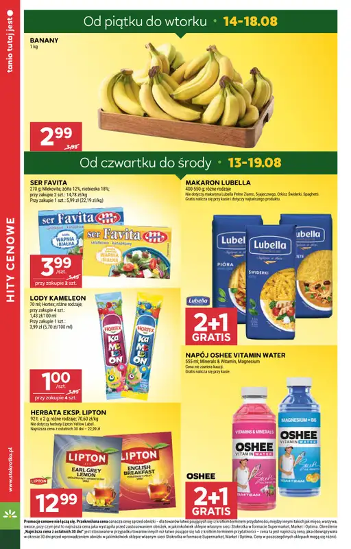Stokrotka - gazetka promocyjna Gazetka Supermarket od czwartku 13.08 do środy 19.08 - strona 6