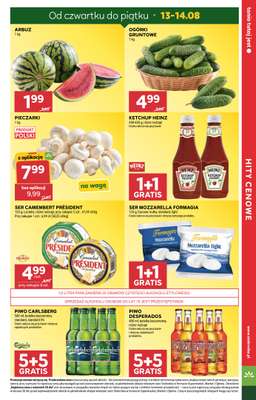 Stokrotka - gazetka promocyjna Gazetka Supermarket od czwartku 13.08 do środy 19.08 - strona 5