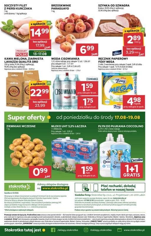 Stokrotka - gazetka promocyjna Gazetka Supermarket od czwartku 13.08 do środy 19.08 - strona 51