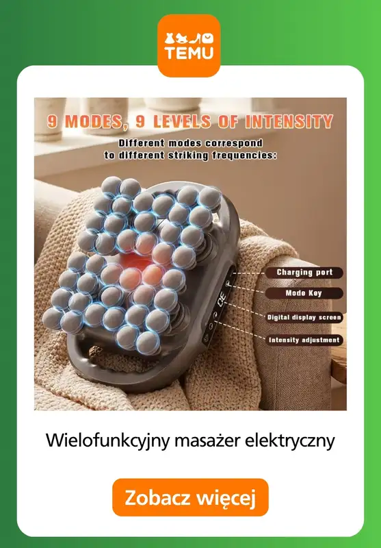 Temu - gazetka promocyjna Masażery elektryczne od soboty 15.08 do soboty 29.08 - strona 3