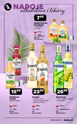 Netto - gazetka promocyjna Mocna Kolekcja - Alkohole mocne  do niedzieli 30.08 - strona 3