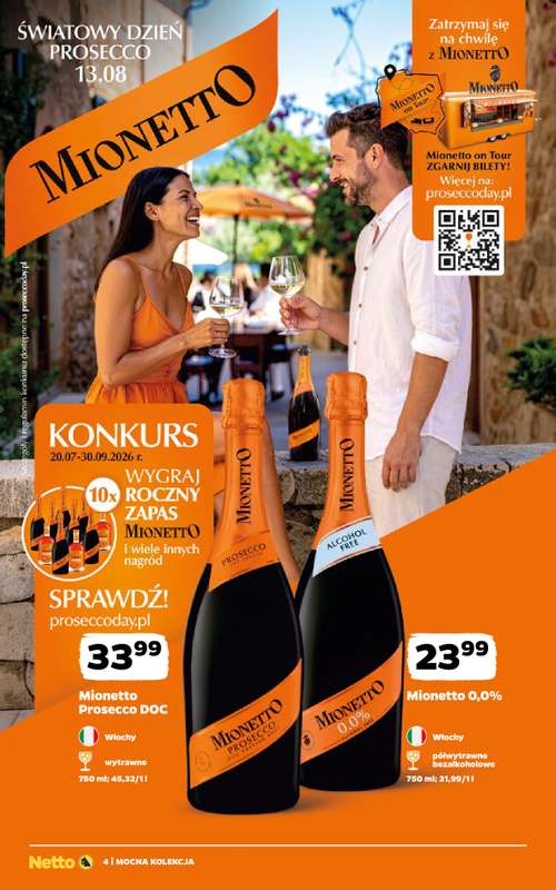 Netto - gazetka promocyjna Mocna Kolekcja - Wina  do niedzieli 30.08 - strona 4