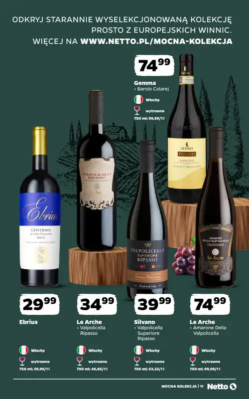 Netto - gazetka promocyjna Mocna Kolekcja - Wina  do niedzieli 30.08 - strona 11
