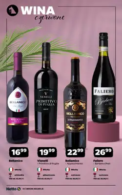 Netto - gazetka promocyjna Mocna Kolekcja - Wina  do niedzieli 30.08 - strona 14