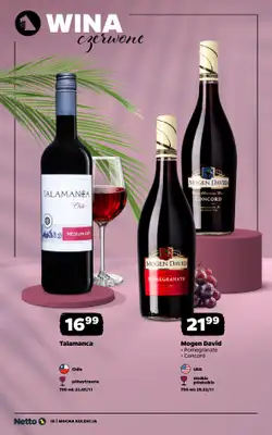 Netto - gazetka promocyjna Mocna Kolekcja - Wina  do niedzieli 30.08 - strona 16