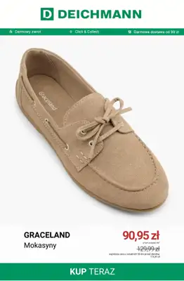 Deichmann - gazetka promocyjna Wyprzedaż do 99 zł od niedzieli 16.08  - strona 4