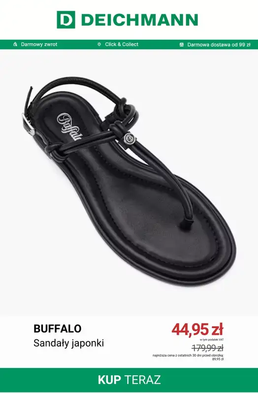 Deichmann - gazetka promocyjna Wyprzedaż do 99 zł od niedzieli 16.08  - strona 7