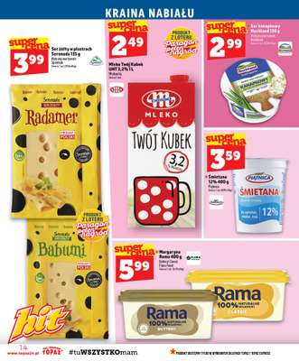 TOPAZ - gazetka promocyjna Gazetka od czwartku 20.08 do środy 26.08 - strona 14