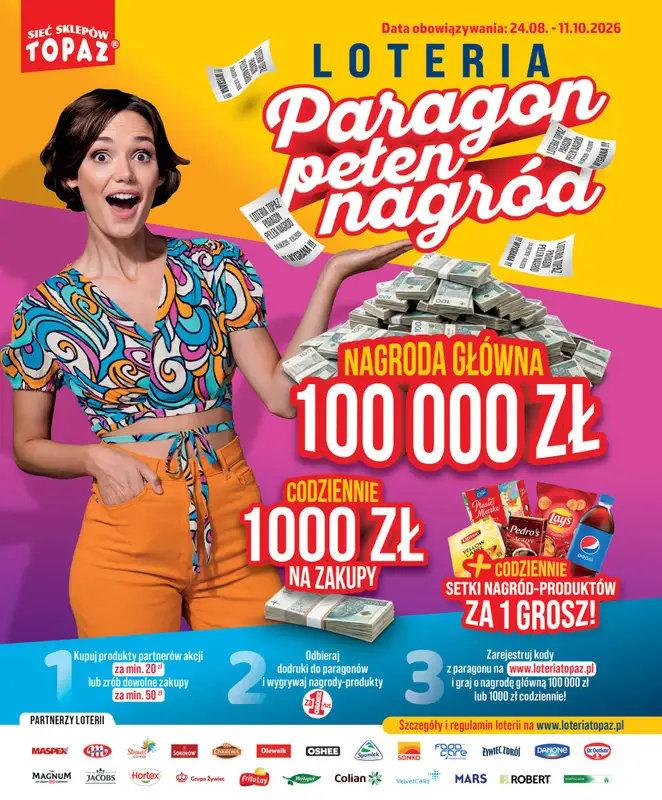 TOPAZ - gazetka promocyjna Gazetka od czwartku 20.08 do środy 26.08 - strona 2