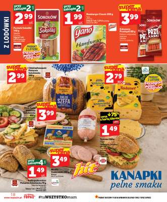 TOPAZ - gazetka promocyjna Gazetka od czwartku 20.08 do środy 26.08 - strona 18