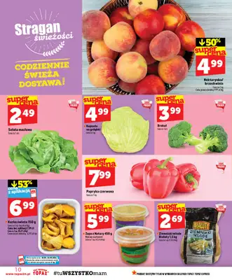 TOPAZ - gazetka promocyjna Gazetka od czwartku 20.08 do środy 26.08 - strona 10