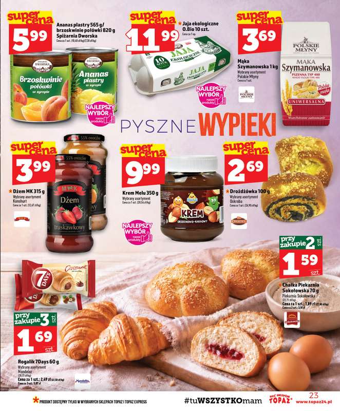 TOPAZ - gazetka promocyjna Gazetka od czwartku 20.08 do środy 26.08 - strona 23