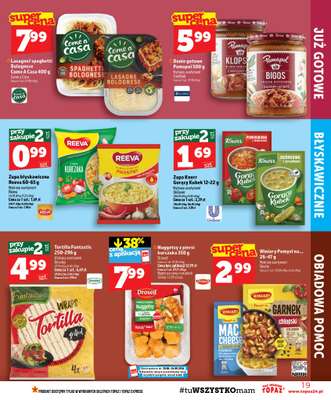 TOPAZ - gazetka promocyjna Gazetka od czwartku 20.08 do środy 26.08 - strona 19