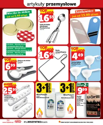 TOPAZ - gazetka promocyjna Gazetka od czwartku 20.08 do środy 26.08 - strona 38