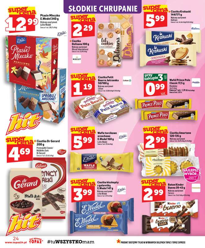 TOPAZ - gazetka promocyjna Gazetka od czwartku 20.08 do środy 26.08 - strona 24