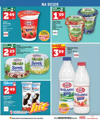 TOPAZ - gazetka promocyjna Gazetka od czwartku 20.08 do środy 26.08 - strona 17