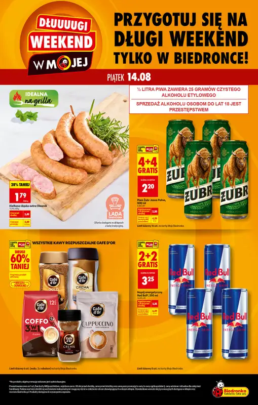 Biedronka - gazetka promocyjna Długi weekend, Z ladą tradycyjną   - strona 2