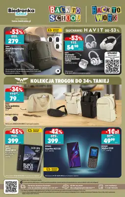 Biedronka - gazetka promocyjna Hity i inspiracje, od 17.08 od poniedziałku 17.08 do środy 02.09 - strona 42