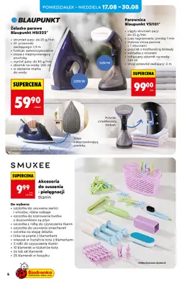 Biedronka - gazetka promocyjna Hity i inspiracje, od 17.08 od poniedziałku 17.08 do środy 02.09 - strona 4