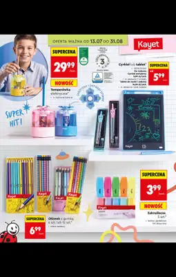 Biedronka - gazetka promocyjna Do Mojej szkoły idę od poniedziałku 06.07 do poniedziałku 31.08 - strona 10
