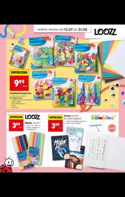Biedronka - gazetka promocyjna Do Mojej szkoły idę od poniedziałku 06.07 do poniedziałku 31.08 - strona 40