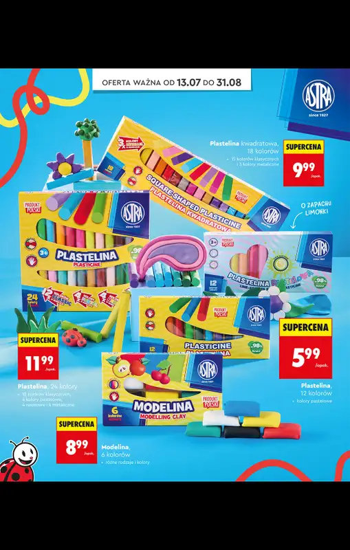 Biedronka - gazetka promocyjna Do Mojej szkoły idę od poniedziałku 06.07 do poniedziałku 31.08 - strona 28