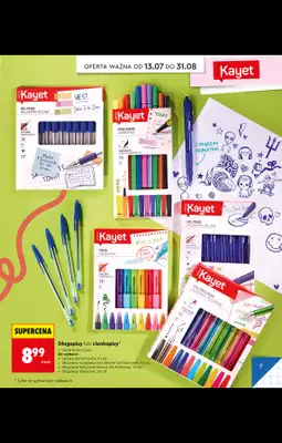 Biedronka - gazetka promocyjna Do Mojej szkoły idę od poniedziałku 06.07 do poniedziałku 31.08 - strona 11