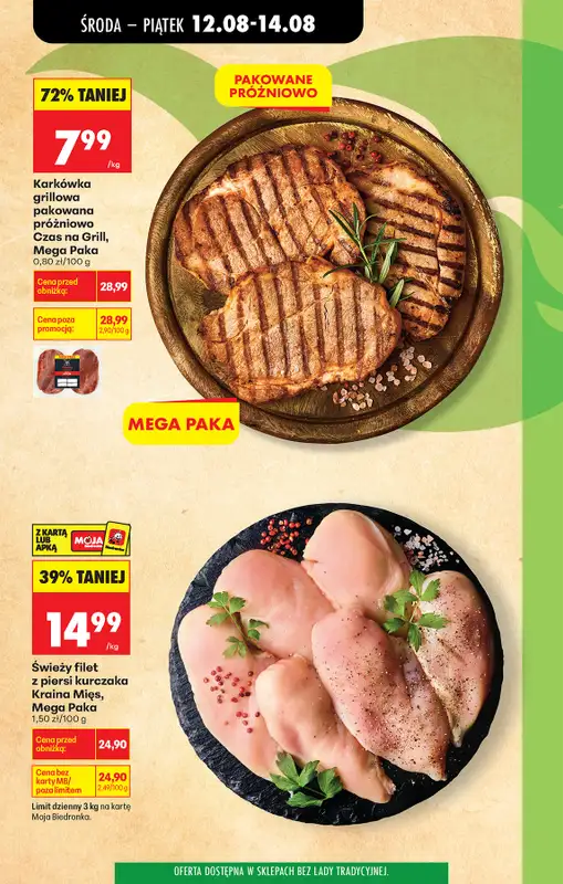 Biedronka - gazetka promocyjna Od środy od środy 12.08 do środy 19.08 - strona 9