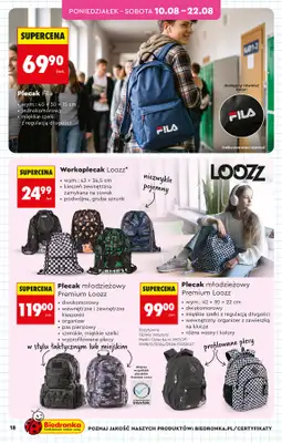 Biedronka - gazetka promocyjna Hity i inspiracje, od 10.08 od poniedziałku 10.08 do środy 26.08 - strona 20