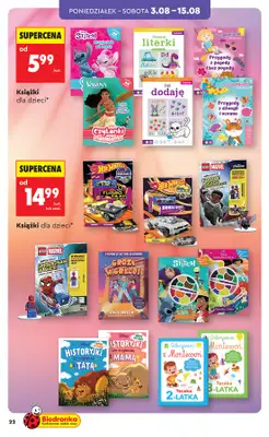 Biedronka - gazetka promocyjna Hity i inspiracje, od 03.08 od poniedziałku 03.08 do środy 19.08 - strona 24