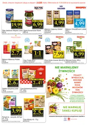 Społem - Blisko i Korzystnie - gazetka promocyjna Gazetka PSS Kalisz od środy 19.08 do wtorku 15.09 - strona 3