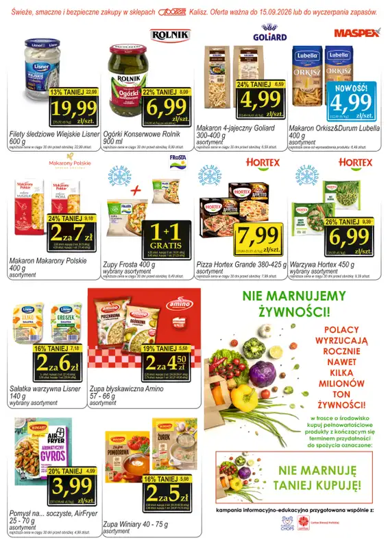 Społem - Blisko i Korzystnie - gazetka promocyjna Gazetka PSS Kalisz od środy 19.08 do wtorku 15.09 - strona 3
